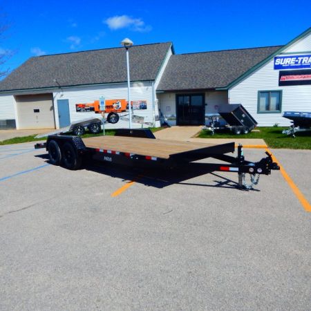 New 2026 Midsota 82 x 20 (18+2) Wood Deck Car Hauler 10K Car Hauler