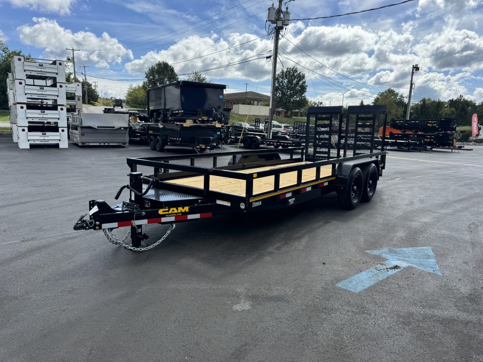 New 2026 Cam Superline P-UTT8218-140 7X18TA Utility Trailer