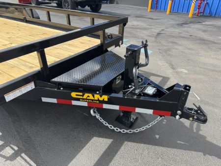 New 2026 Cam Superline P-UTT8218-140 7X18TA Utility Trailer