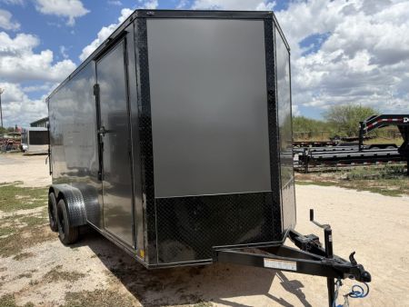 New 2027 Sawyer Trailers 7x16ft Cargo / Enclosed Trailer