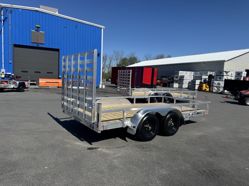 New 2027 Black Rhino EXT714 7X14 TA Landscape Trailer