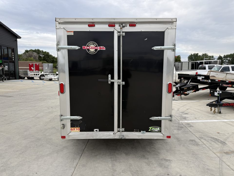 Used 2013 Carry On 6x10 Enclosed Trailer with Double Doors