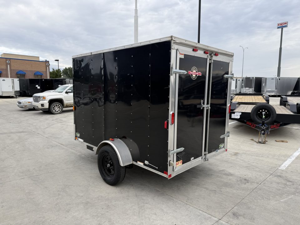 Used 2013 Carry On 6x10 Enclosed Trailer with Double Doors