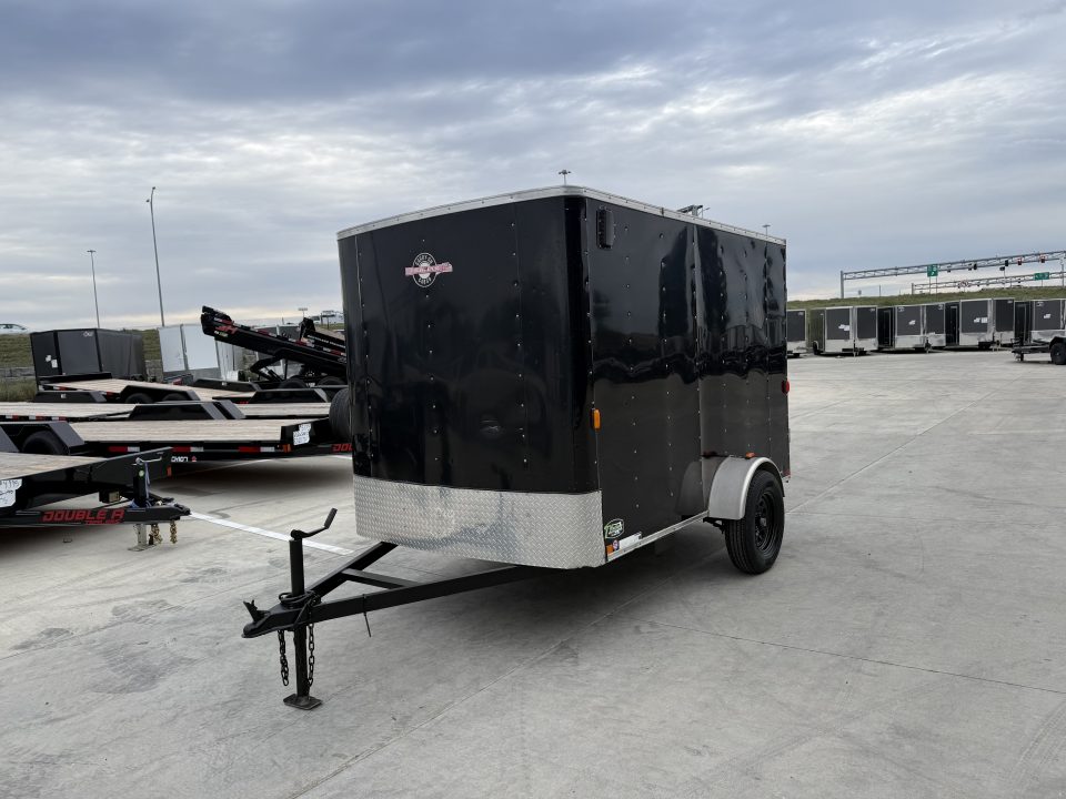 Used 2013 Carry On 6x10 Enclosed Trailer with Double Doors