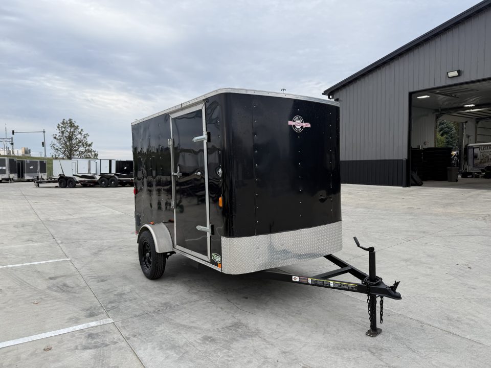 Used 2013 Carry On 6x10 Enclosed Trailer with Double Doors