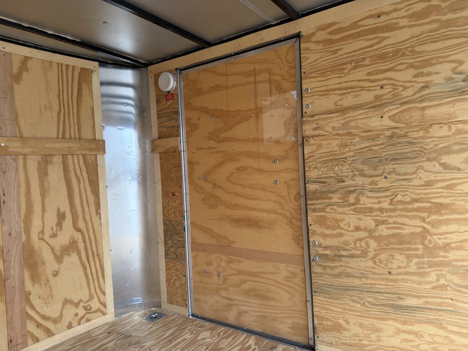 Used 2013 Carry On 6x10 Enclosed Trailer with Double Doors