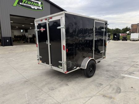 Used 2013 Carry On 6x10 Enclosed Trailer with Double Doors
