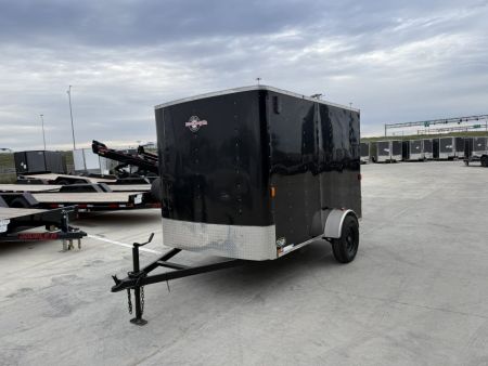 Used 2013 Carry On 6x10 Enclosed Trailer with Double Doors
