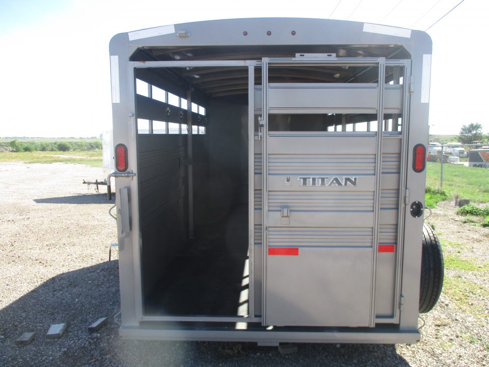 Used 2025 Titan Trailer Challenger Stock / Stock Combo Trailer