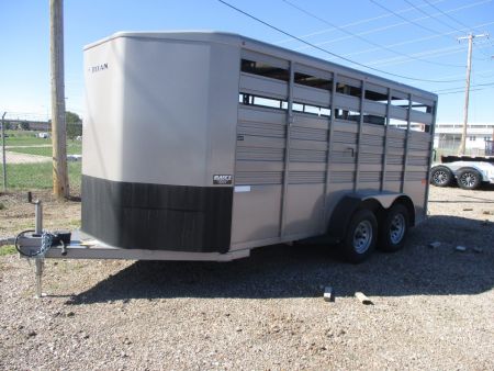 Used 2025 Titan Trailer Challenger Stock / Stock Combo Trailer