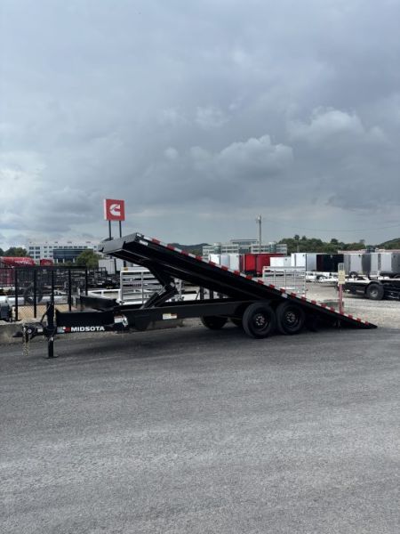 New 2027 Midsota 102'x22 Tilt Bed Deckover Trailer