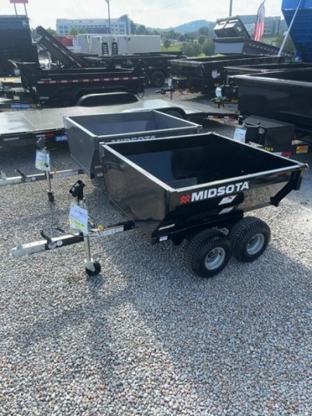 New 2027 Midsota 3x5 Mini Dump Trailer