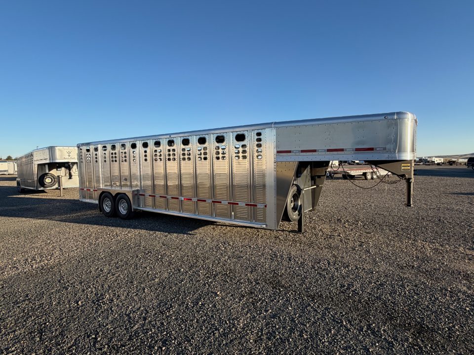 New 2027 Wilson Trailer Company RANCH HAND Stock / Stock Combo Trailer