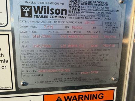 New 2027 Wilson Trailer Company RANCH HAND Stock / Stock Combo Trailer
