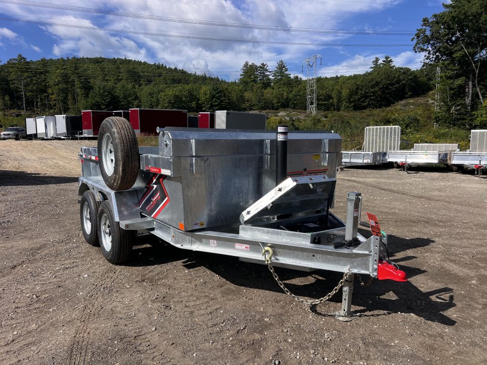 New 2027 Triumph Galvanized 6X10 Dump Trailer / I-beam frame/ Tarp kit/ Ramps - 9990GVW