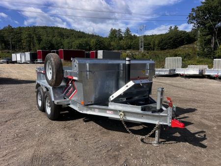 New 2027 Triumph Galvanized 6X10 Dump Trailer / I-beam frame/ Tarp kit/ Ramps - 9990GVW