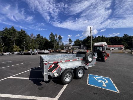New 2027 Triumph Galvanized 6X12 Dump Trailer / I-beam frame/ Tarp kit/ Ramps - 9990GVW