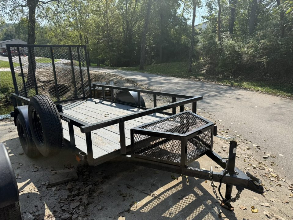 Used 2023 Carry-On 5.5X10GWPTLED Utility Trailer
