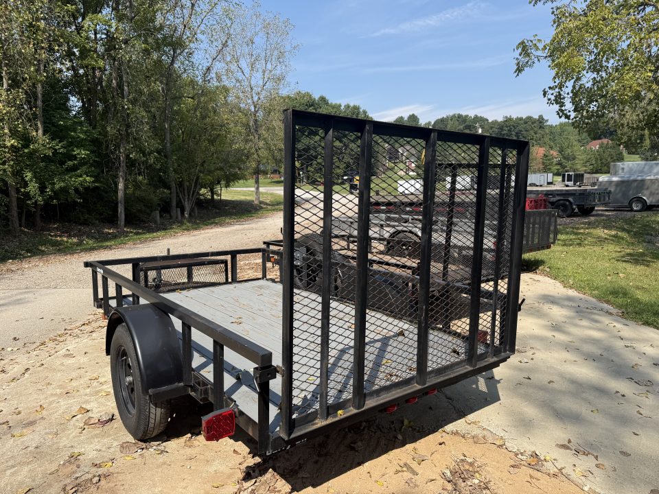 Used 2023 Carry-On 5.5X10GWPTLED Utility Trailer
