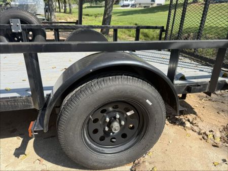 Used 2023 Carry-On 5.5X10GWPTLED Utility Trailer