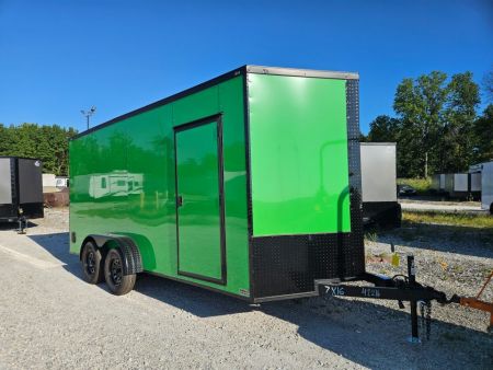 New 2026 Maximum Cargo Trailers 7x16 TA, 7' interior height , 3.5k axles, .080 polycore Cargo / Enclosed Trailer