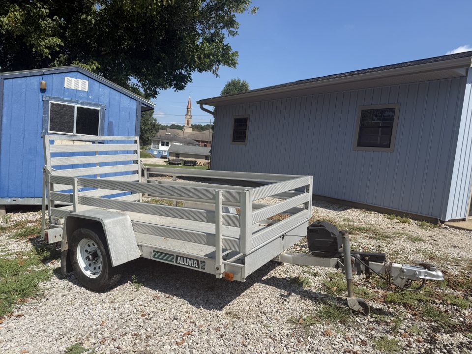 Used 2005 Aluma 4.5X8 Utility Trailer