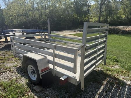 Used 2005 Aluma 4.5X8 Utility Trailer