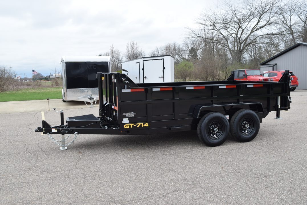 New 2027 Griffin Trailers 7x14 14K Telescoping Cylinder Dump Trailer