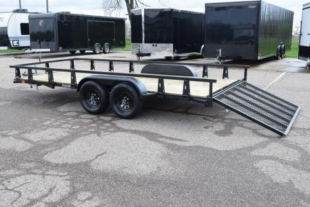 New 2027 HTC 7x16 7K Utility Trailer