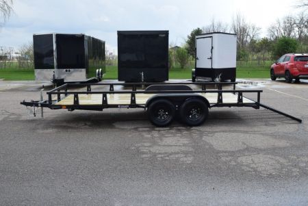 New 2027 HTC 7x16 7K Utility Trailer