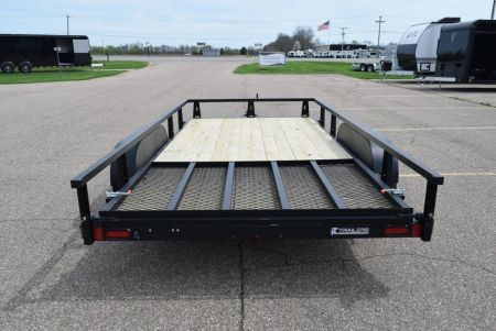New 2027 HTC 7x14 7K Utility Trailer