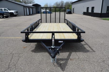 New 2027 HTC 7x14 7K Utility Trailer