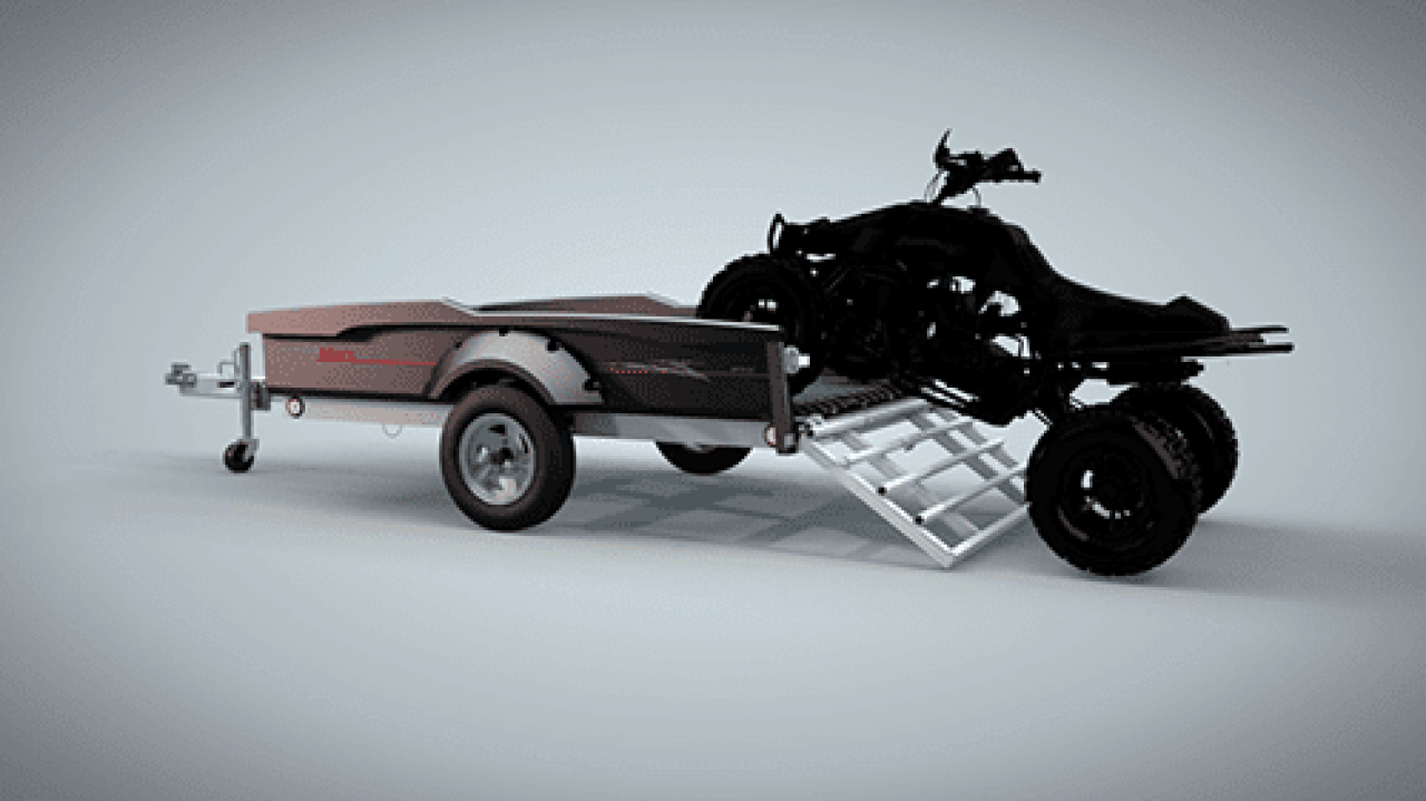 New 2026 FLOE Trailers Cargo Max 4 x 8 Aluminum Tilt Utility Trailer | 3-Mode Tilt Utility Trailer