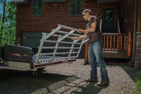 New 2026 FLOE Trailers Cargo Max 4 x 8 Aluminum Tilt Utility Trailer | 3-Mode Tilt Utility Trailer