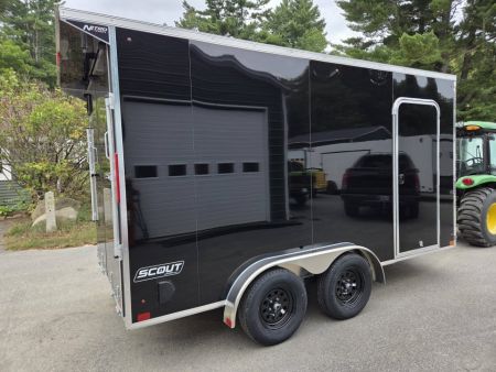 New 2027 Nitro 7.5x14 dual axle aluminum cargo trailer Cargo / Enclosed Trailer