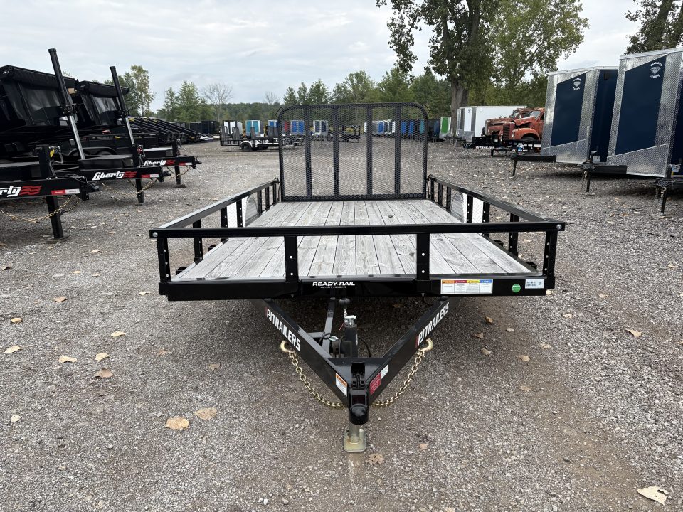 New 2025 PJ Trailers 83x14SA Utility Trailer