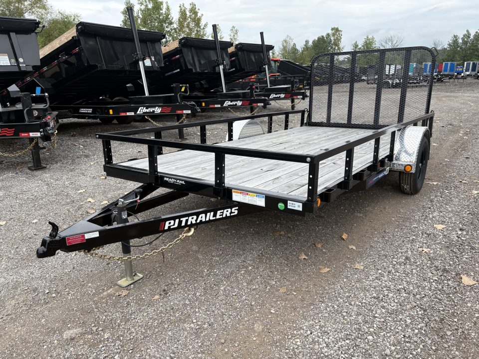 New 2025 PJ Trailers 83x14SA Utility Trailer