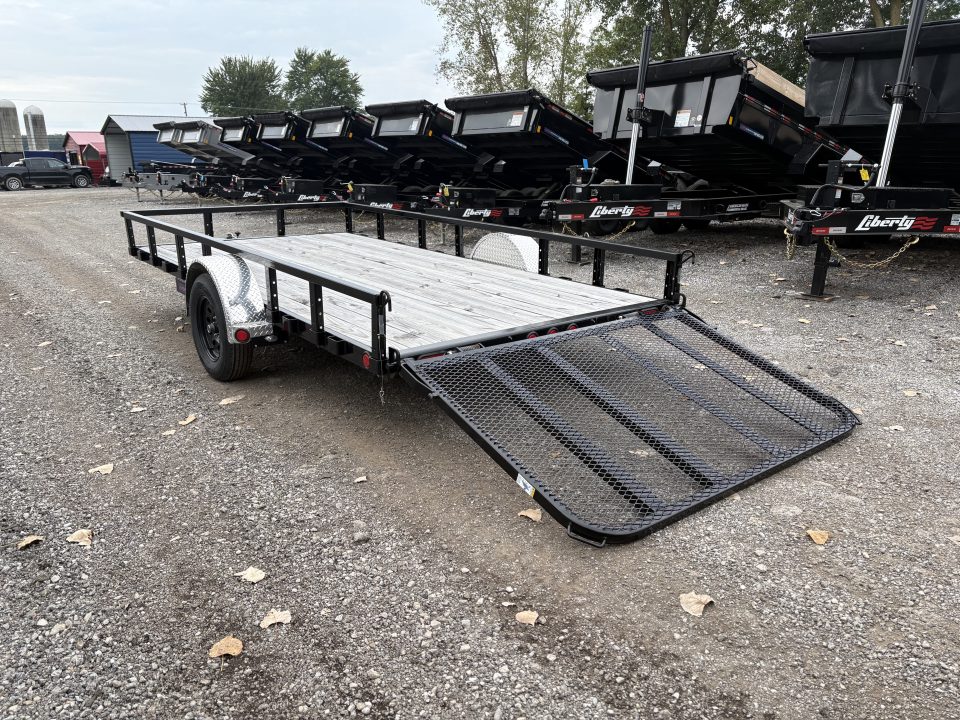 New 2025 PJ Trailers 83x14SA Utility Trailer