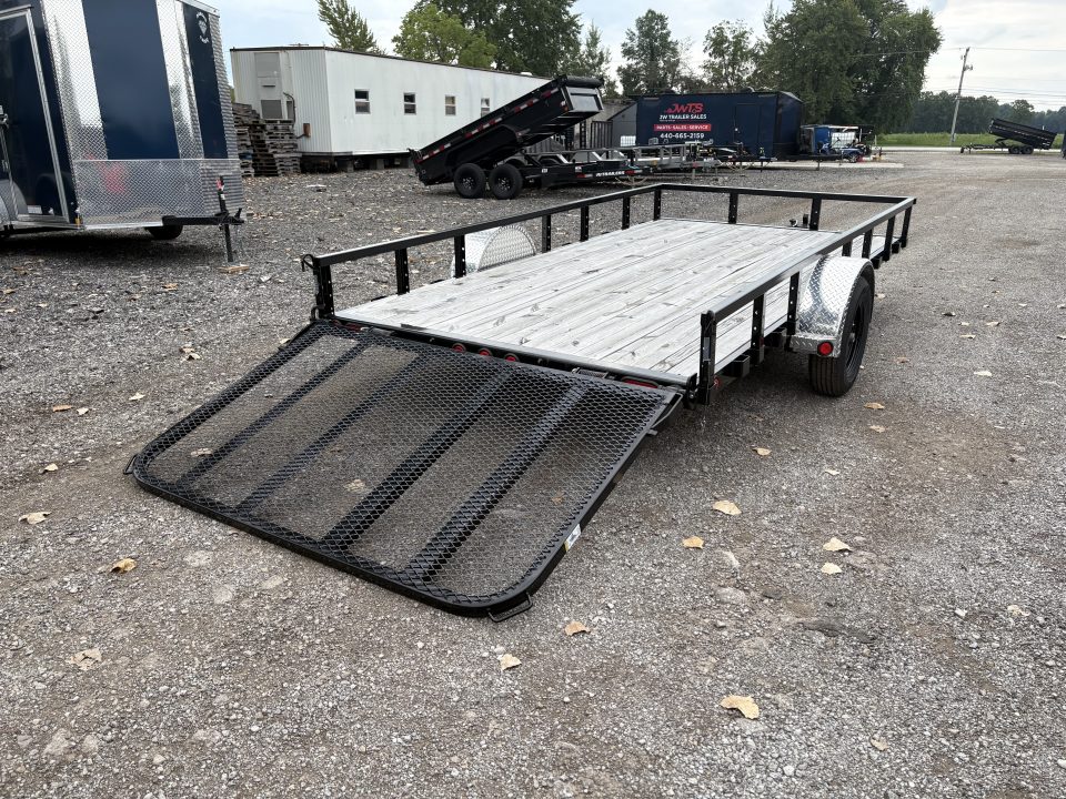 New 2025 PJ Trailers 83x14SA Utility Trailer