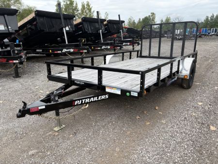 New 2025 PJ Trailers 83x14SA Utility Trailer