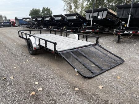 New 2025 PJ Trailers 83x14SA Utility Trailer