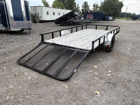 New 2025 PJ Trailers 83x14SA Utility Trailer