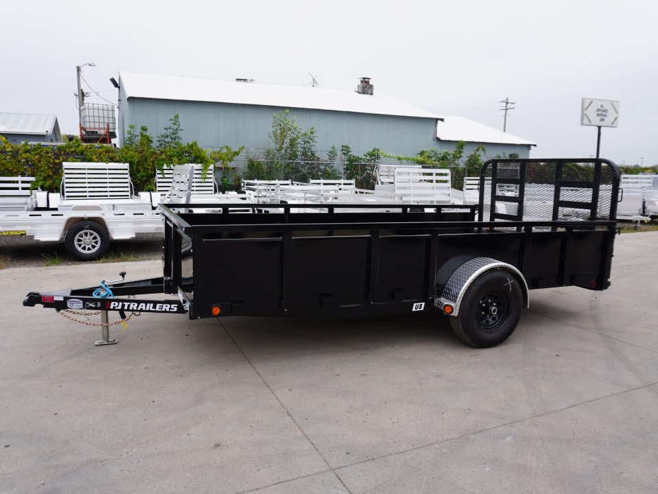 New 2027 PJ Trailers U8 83"x14ft Utility Trailer