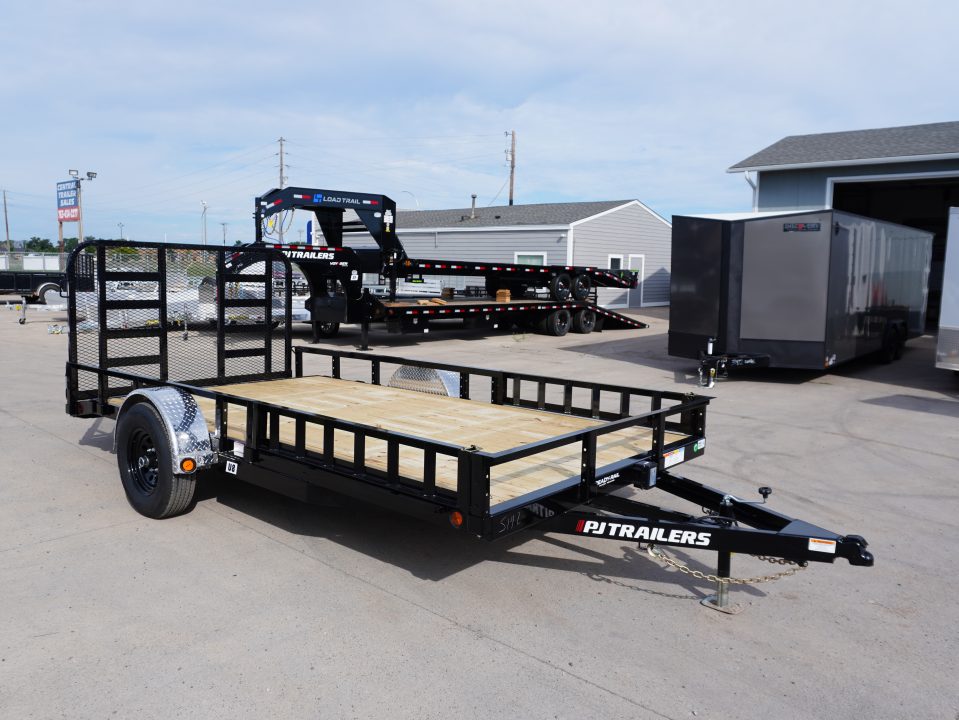 New 2027 PJ Trailers U8 83"x14ft Utility Trailer