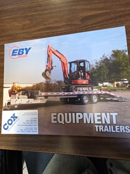 New 2026 EBY Trailers Equipment trailers Equipment Trailer