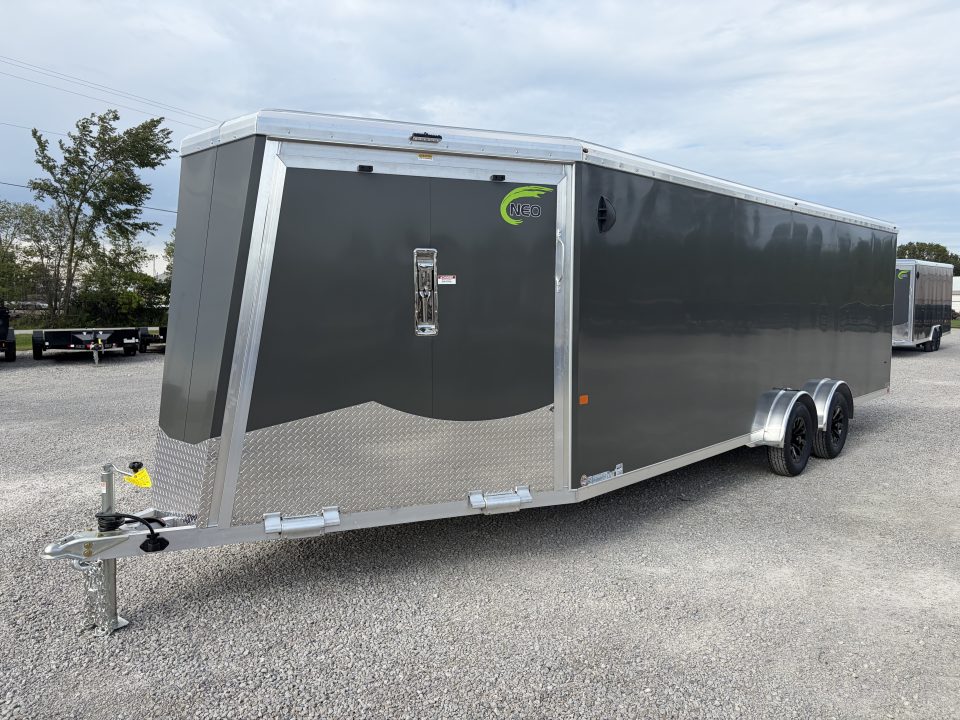 New 2027 NEO TRAILERS NASX2775TR (7.5' X 27') 7K Enclosed Snowmobile Trailer