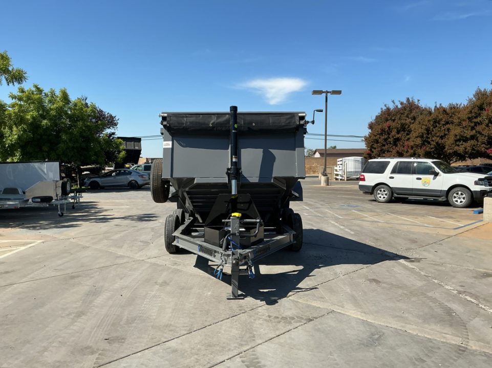 New 2027 Diamond C Trailers MDT206L12X77PS P3 6.5FT X 12FT 9890 GVW Dump Trailer