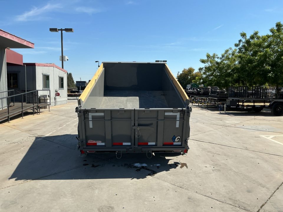 New 2027 Diamond C Trailers MDT206L12X77PS P3 6.5FT X 12FT 9890 GVW Dump Trailer