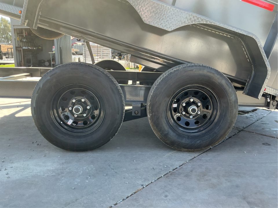 New 2027 Diamond C Trailers MDT206L12X77PS P3 6.5FT X 12FT 9890 GVW Dump Trailer