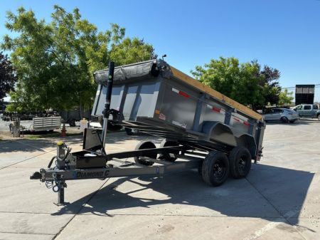 New 2027 Diamond C Trailers MDT206L12X77PS P3 6.5FT X 12FT 9890 GVW Dump Trailer